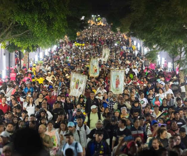 Inundan la Basílica de Guadalupe más de 13 millones de peregrinos Inundan la Basílica de Guadalupe más de 13 millones de peregrinos