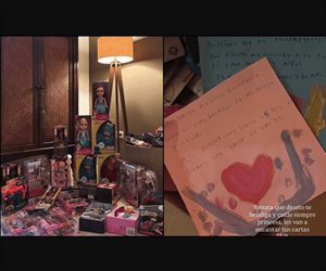 Miss Universo Fátima Bosch regala juguetes a niños con cáncer en Tabasco