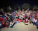 Celebran posada con niños en la Almaguer Celebran posada con niños en la Almaguer
