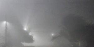 Intensa neblina en Valle Hermoso