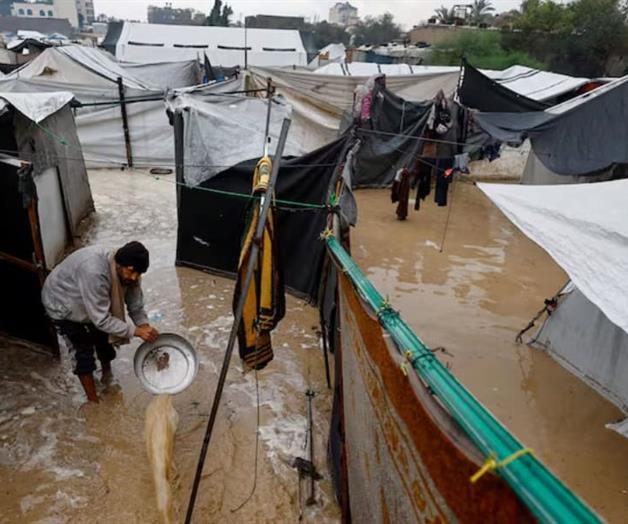 Tormenta Byron golpea a Gaza ya devastada Tormenta Byron golpea a Gaza ya devastada