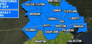 Se pronostican heladas en el sureste de Texas
