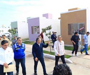 Entrega masiva de casas de Infonavit en Tamaulipas