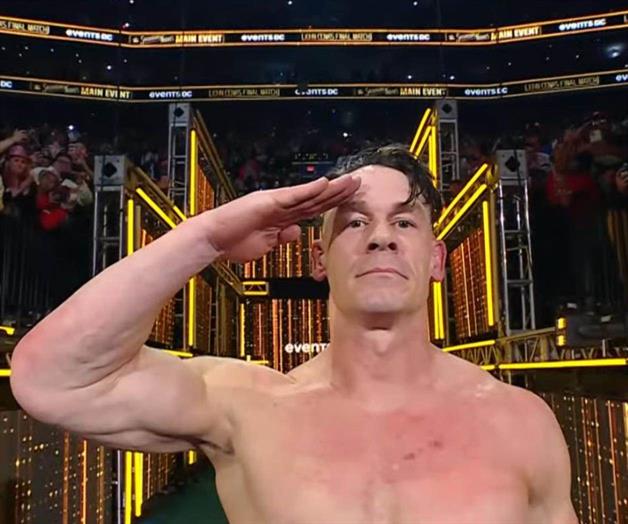 John Cena se despide en el Saturday Night´s Main Event John Cena se despide en el Saturday Night´s Main Event