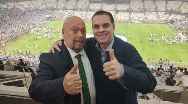 Christian Martinoli y Enrique Bermúdez en la final Apertura 2025