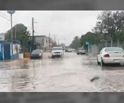 Minutos de lluvia colapsan ciudad