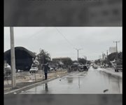 Lluvias afectan a comerciantes de tianguis en Reynosa