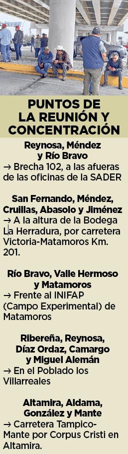 Amenazan agricultores con protestas masivas