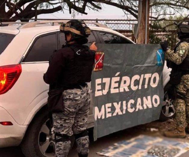 Aseguran droga valuada en más de 500 mil pesos en Nuevo Laredo Aseguran droga valuada en más de 500 mil pesos en Nuevo Laredo