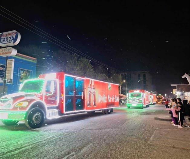 Un &eacute;xito la caravana navide&ntilde;a