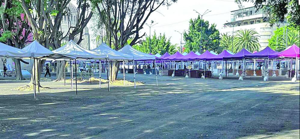 Artesanos de la CDMX a&uacute;n no ocupan Reforma