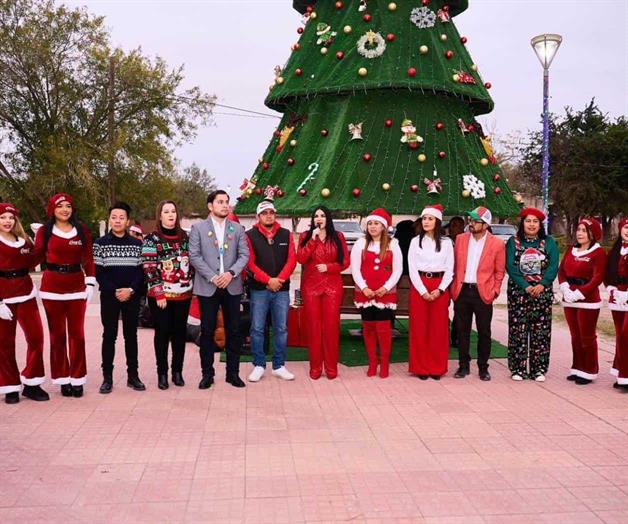 Encabeza Nataly caravana navideña