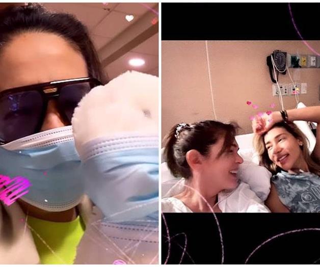 Yolanda Andrade se recupera en hospital