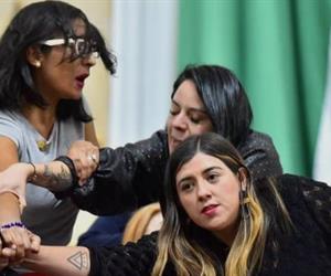 Historial de peleas  en el Congreso de  la Ciudad de M&eacute;xico