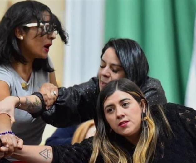 Historial de peleas  en el Congreso de  la Ciudad de M&eacute;xico