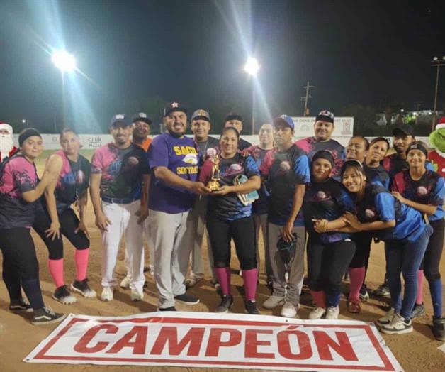 Realizan Torneo Navideño Mixto Realizan Torneo Navideño Mixto