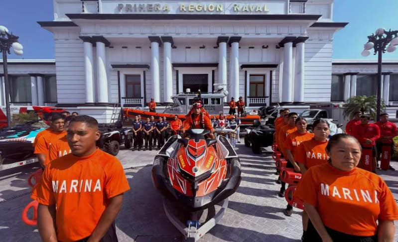 Despliega la Marina operativo en Veracruz Despliega la Marina operativo en Veracruz