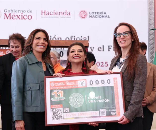 Develan billete conmemorativo y &aacute;lbum del Mundial