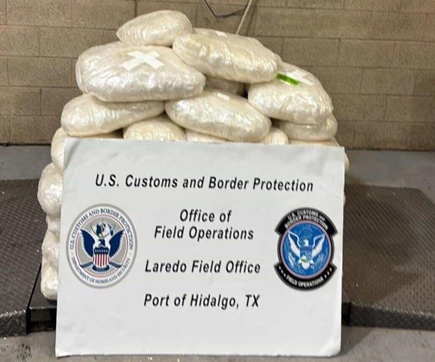 Incauta CBP m&aacute;s de mil libras de &acute;meta&acute;
