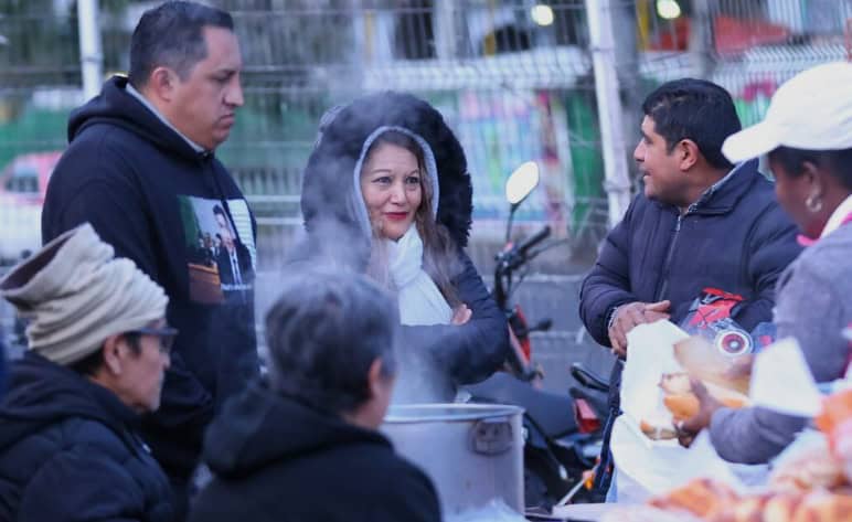 Fr&iacute;o intenso en CDMX