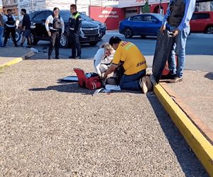 Ciclista herido al ser arrollado por una camioneta en el boulevard Miguel Hidalgo