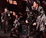 Con robots acr&oacute;batas, el cantante chino Wang Leehom sorprende