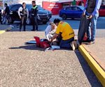 Ciclista lesionado en Reynosa tras ser arrollado por un veh&iacute;culo