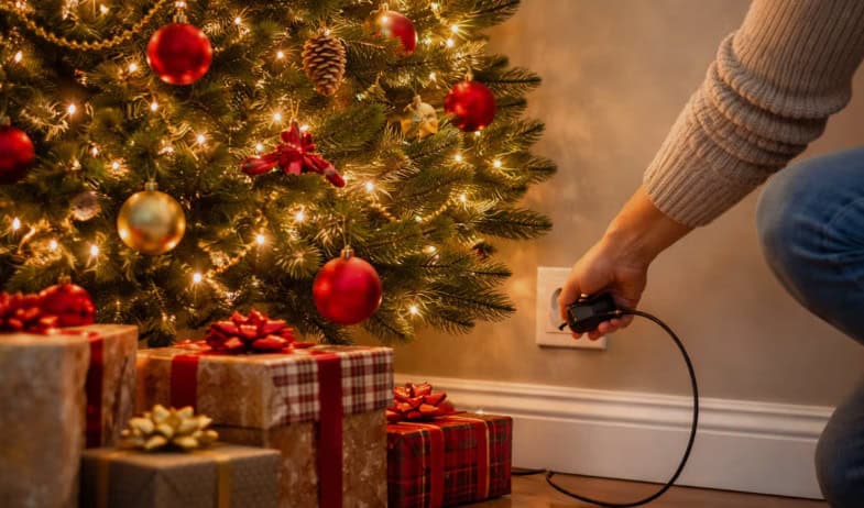 Llaman a prevenir los incendios en Navidad