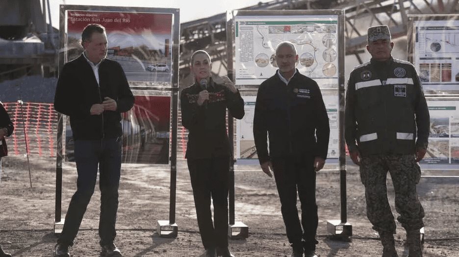 Sheinbaum descarta problemas en Tren M&eacute;xico-Quer&eacute;taro