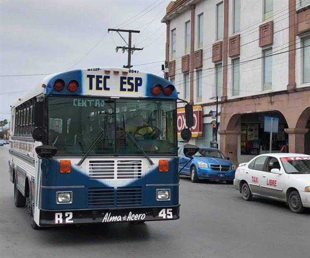 Aumenta un peso  transporte urbano