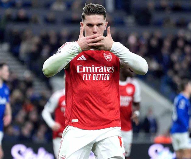 Arsenal gana y asegura pasar la Navidad en el primer lugar de la Liga Premier