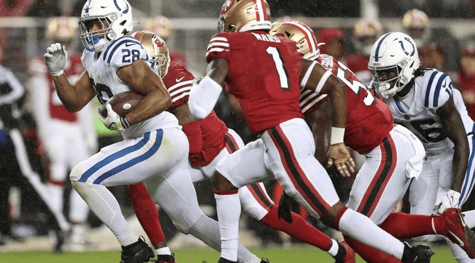 Horario y canales para ver el partido entre Colts y 49ers este lunes