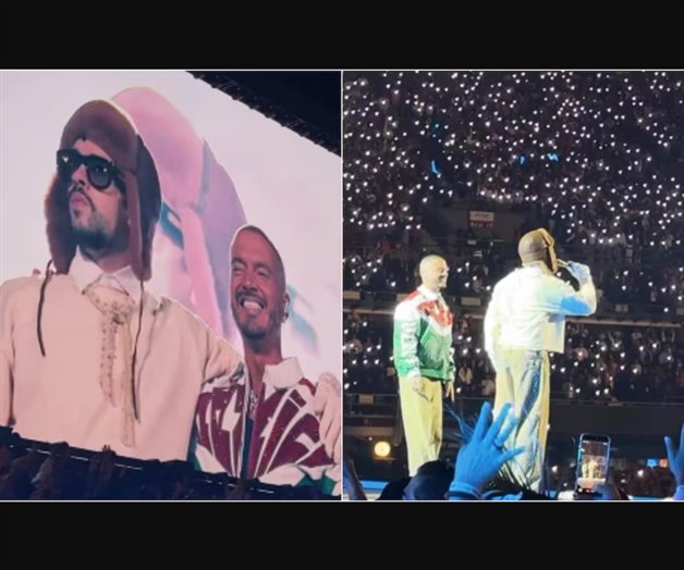Bad Bunny cierra su gira con J Balvin en el Estadio GNP