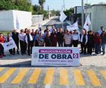 Inaugura Nataly nueva obra de pavimentaci&oacute;n