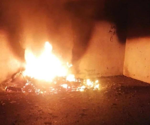 Da&ntilde;an con fuego canchas de futbol