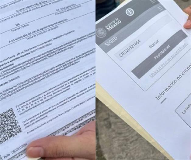 Indagan preparatorias por certificados falsos