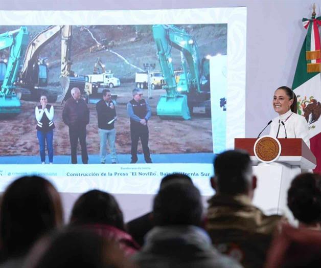 Encabeza presidenta CSP inicio de Presa El Novillo