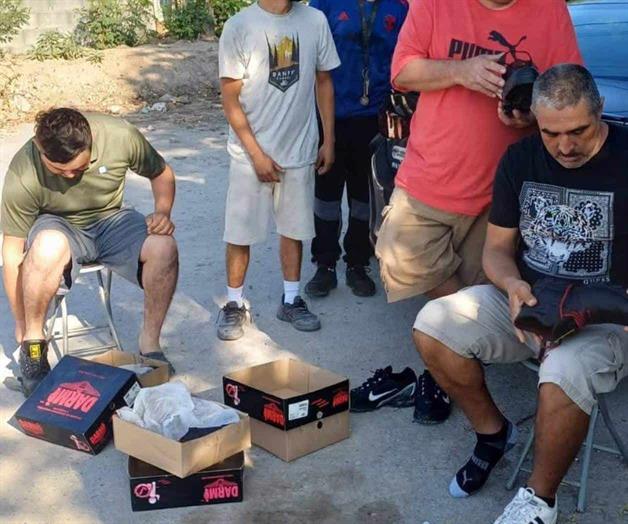 Donan calzado en diversas colonias