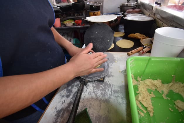 Repunta venta de tamales