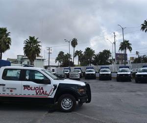 Llegan patrullas nuevas a delegaci&oacute;n municipal