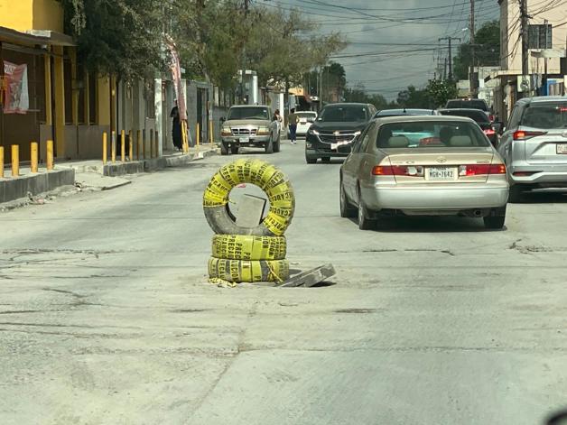 Muestra abandono la colonia Lampacitos