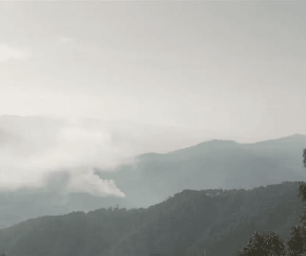 Reportan incendio forestal fuera de control en Juxtlahuaca, Oaxaca
