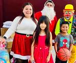 Suplente realiza los festejos navide&ntilde;os