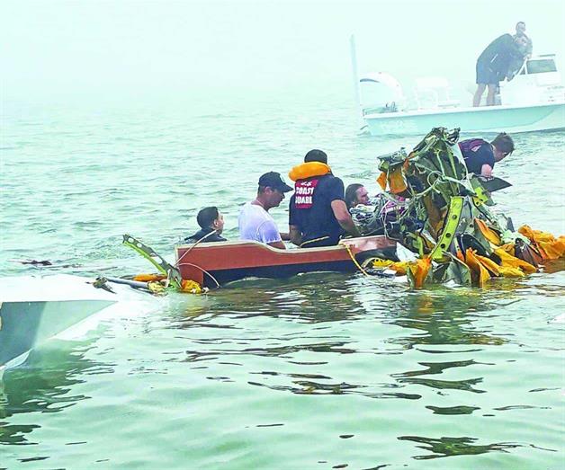 Indagan choque de avioneta mexicana