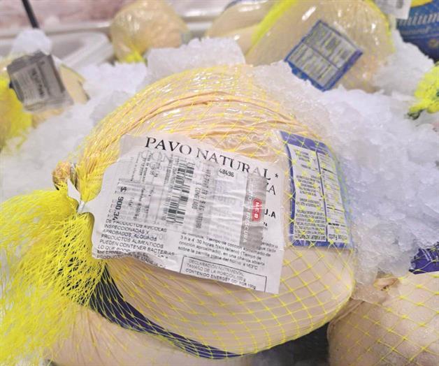 El pavo, inalcanzable para cena de Navidad