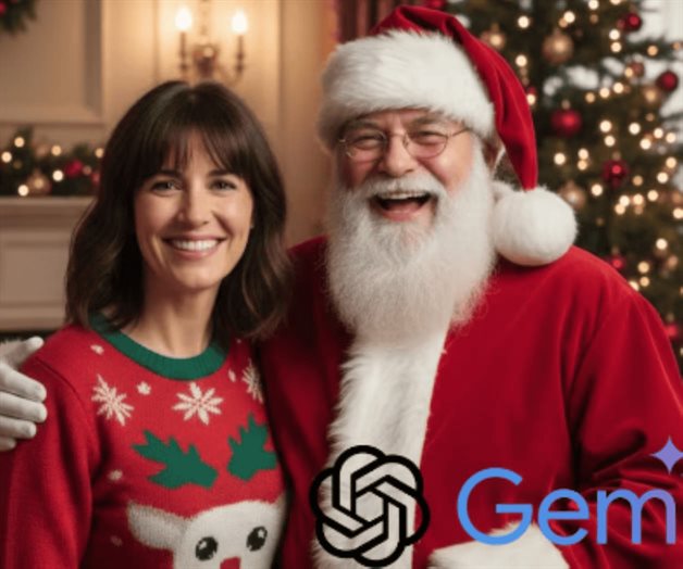 C&oacute;mo hacer tu foto con Santa Claus con IA