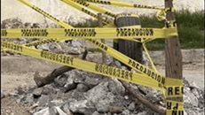 Muestra abandono la colonia Lampacitos">