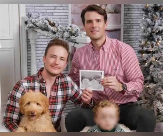 Hijo del actor Ren&eacute; Strickler ser&aacute; de nuevo pap&aacute; con su esposo