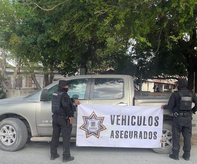 Recuperan veh&iacute;culo con reporte de robo