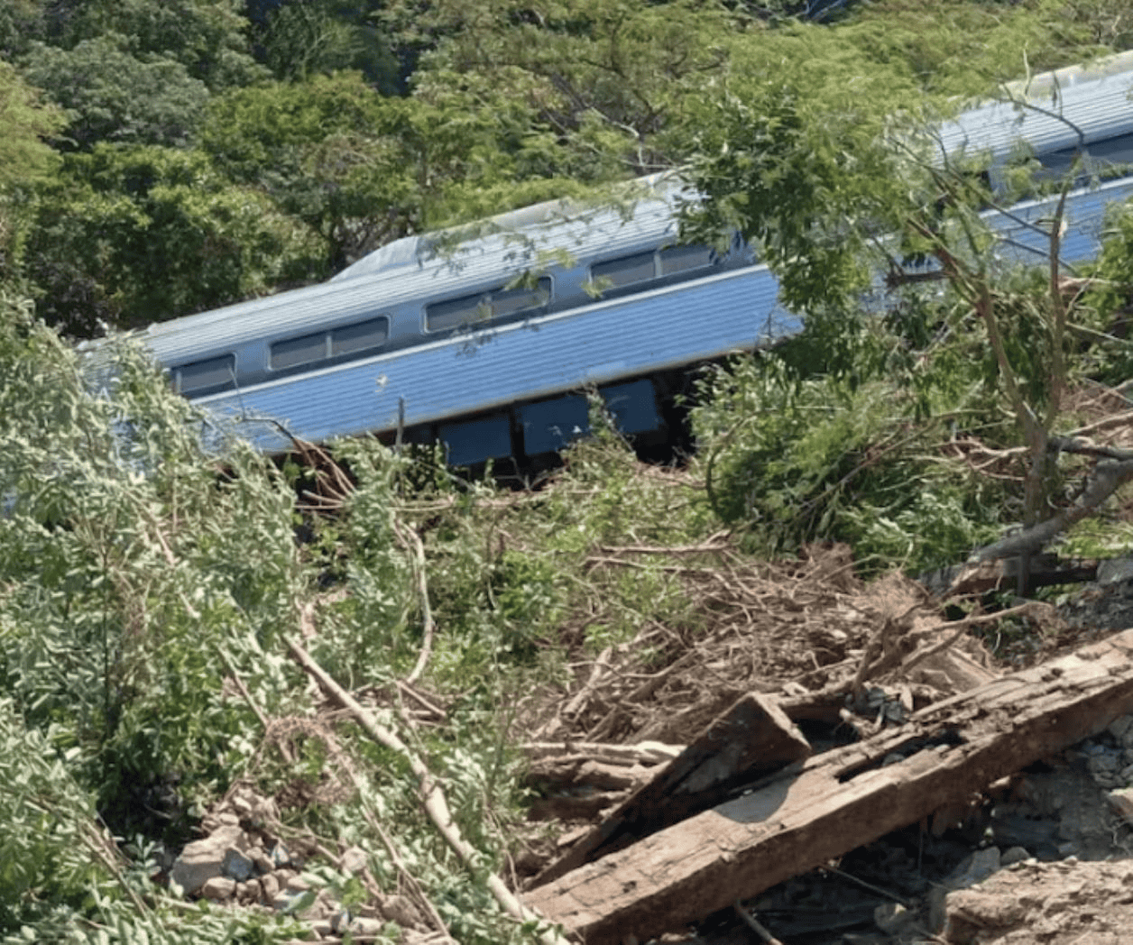 Descarrilamiento del Tren Interoceánico en Oaxaca